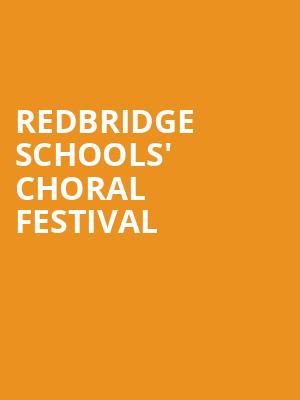 Redbridge Schools' Choral Festival at Royal Albert Hall